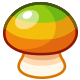 Rainbow Mushroom